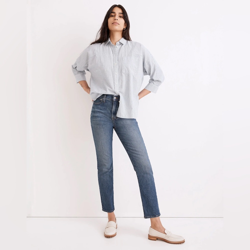 Madewell The Perfect Vintage Jean in Drayton Wash Mom Jean Women’s Sz 25